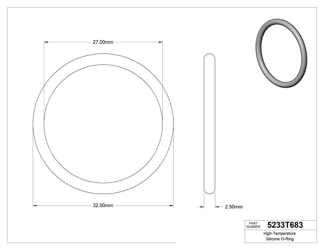 Technical drawing - 5233T683
